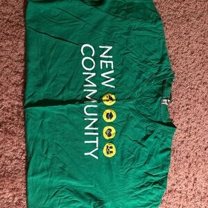 Delta Emerald V-Neck Tee